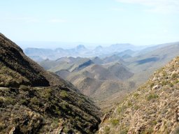 Mountains as far as the eye can see